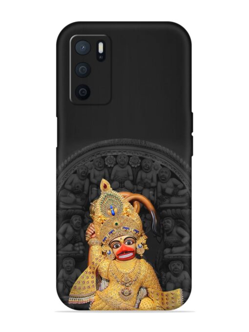 Indian Gold Hanuman Embossed Soft Silicone Case for Oppo A16 Zapvi