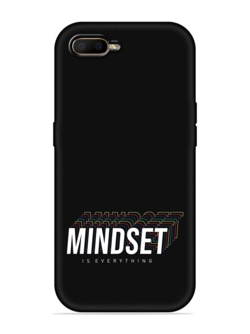 Mindset Everything Slogan Embossed Soft Silicone Case for Oppo A5S Zapvi