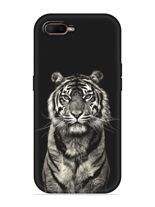 Tiger Art Embossed Soft Silicone Case for Oppo A5S Zapvi