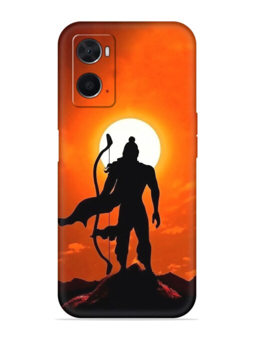 Shree Ram Embossed Soft Silicone Case for Oppo A76 Zapvi