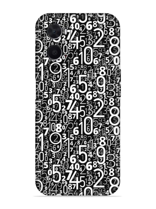 Many Numbers Different Embossed Soft Silicone Case for Oppo A76 Zapvi