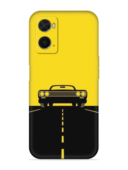 Classic Car Embossed Soft Silicone Case for Oppo A76 Zapvi