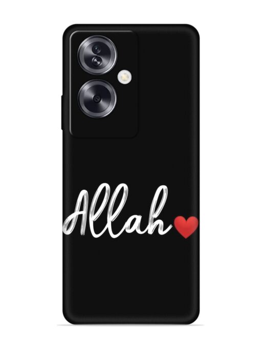 Allah Embossed Soft Silicone Case for Oppo A79 (5G) Zapvi