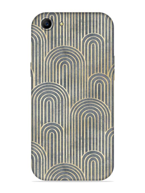 Art Deco Style Embossed Soft Silicone Case for Oppo A83 Zapvi