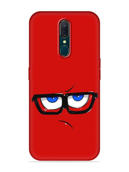 Rad Angry Face Embossed Soft Silicone Case for Oppo F11 Zapvi