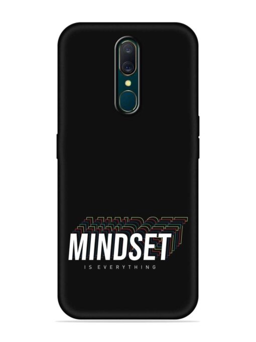 Mindset Everything Slogan Embossed Soft Silicone Case for Oppo F11 Zapvi