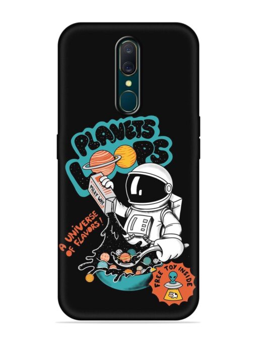 Planets Loop Embossed Soft Silicone Case for Oppo F11 Zapvi