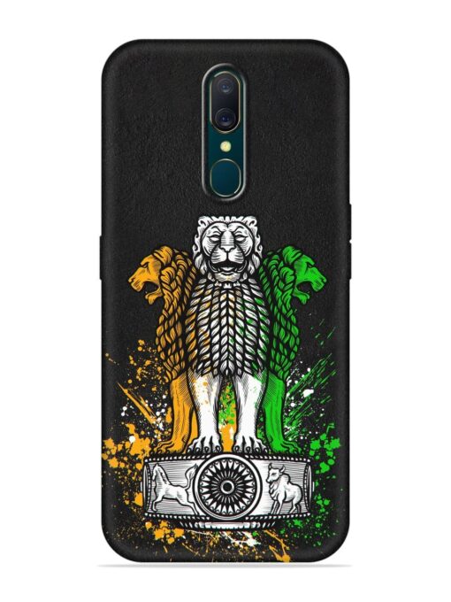 Pillars Of Ashoka Embossed Soft Silicone Case for Oppo F11 Zapvi