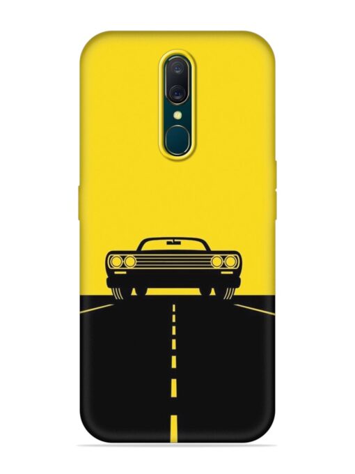 Classic Car Embossed Soft Silicone Case for Oppo F11 Zapvi