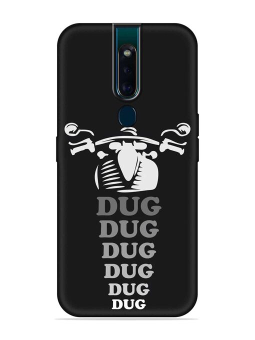 Dug Dug Dug Embossed Soft Silicone Case for Oppo F11 Pro Zapvi