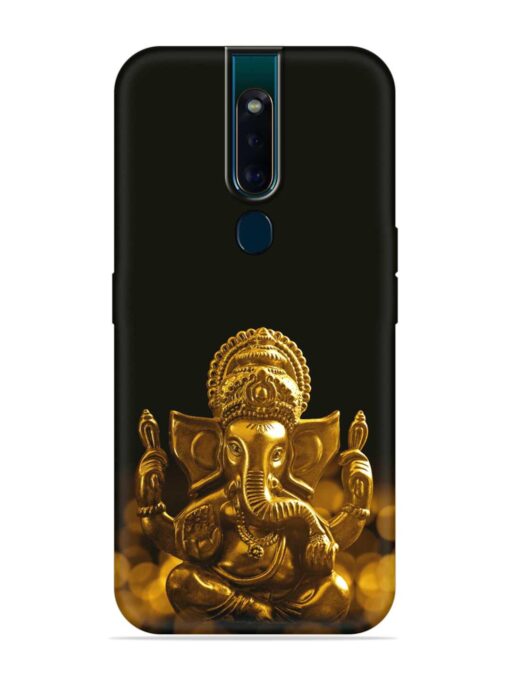 Lord Ganesha Indian Festival Embossed Soft Silicone Case for Oppo F11 Pro Zapvi