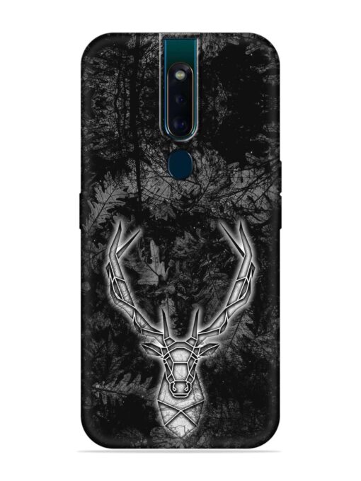 Ancient Deer Embossed Soft Silicone Case for Oppo F11 Pro Zapvi