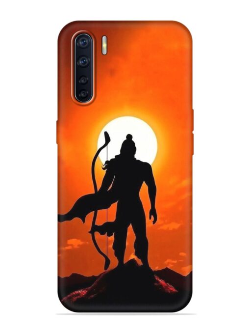 Shree Ram Embossed Soft Silicone Case for Oppo F15 Zapvi