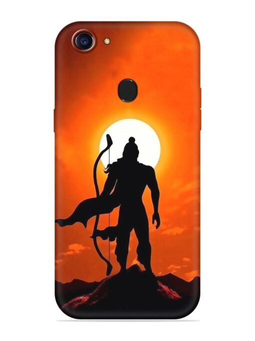 Shree Ram Embossed Soft Silicone Case for Oppo F7 Zapvi