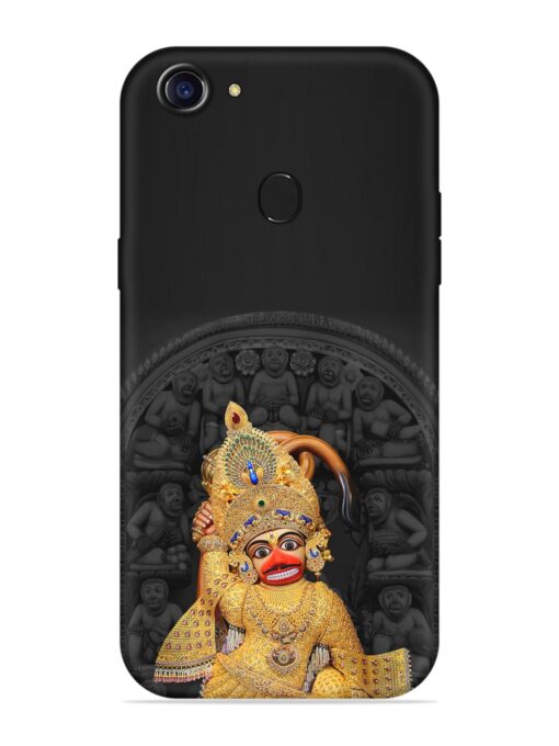 Indian Gold Hanuman Embossed Soft Silicone Case for Oppo F7 Zapvi