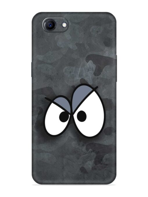 Big Eyes Night Mode Embossed Soft Silicone Case for Oppo F7 Youth Zapvi