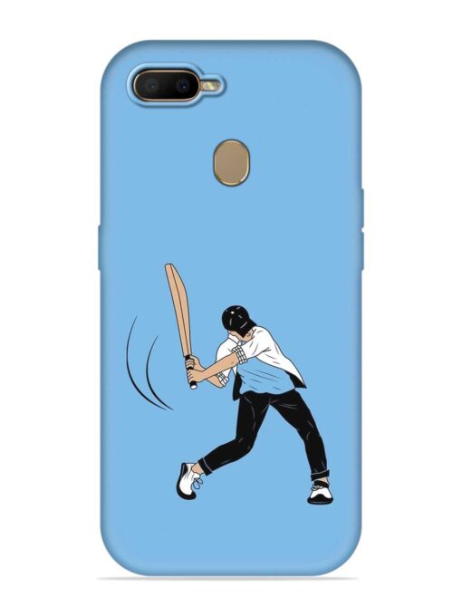 Cricket Gully Boy Embossed Soft Silicone Case for Oppo F9 Pro Zapvi