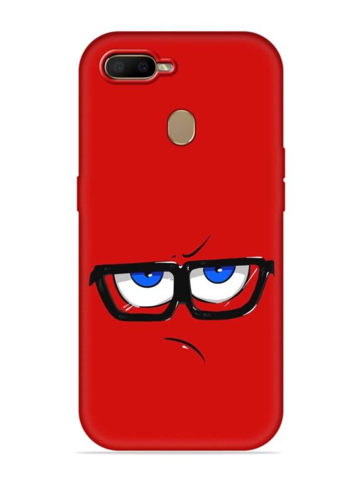 Rad Angry Face Embossed Soft Silicone Case for Oppo F9 Pro Zapvi