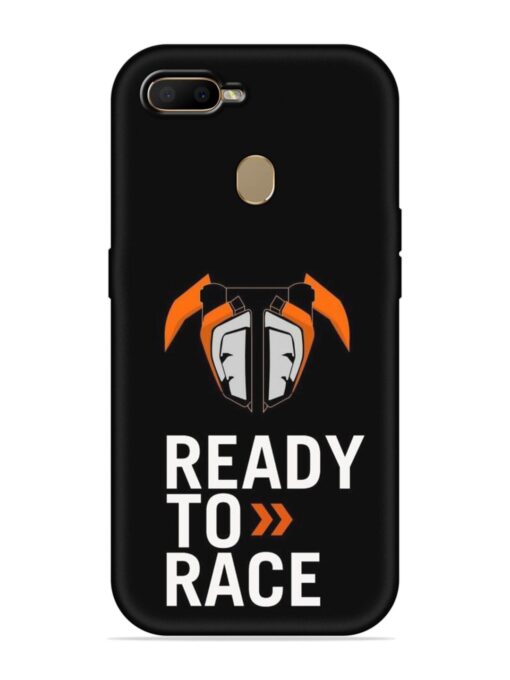 Ready To Race Embossed Soft Silicone Case for Oppo F9 Pro Zapvi