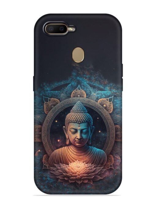 Gautam Buddha Embossed Soft Silicone Case for Oppo F9 Pro Zapvi