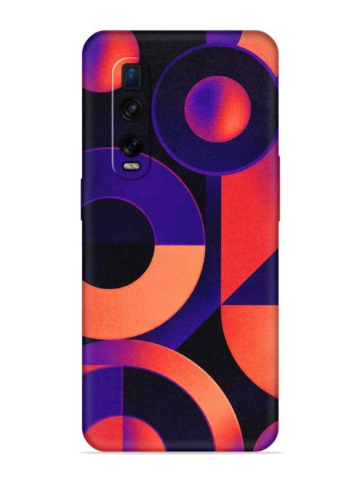 Bauhaus Embossed Soft Silicone Case for Oppo Find X2 Pro Zapvi