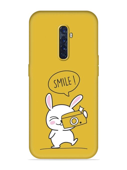 Hey Smile Please Embossed Soft Silicone Case for Oppo Reno 2F Zapvi