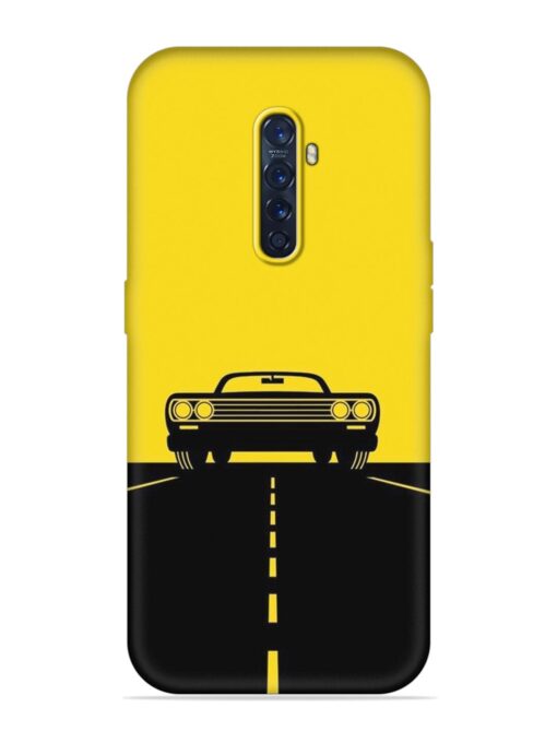 Classic Car Embossed Soft Silicone Case for Oppo Reno 2F Zapvi