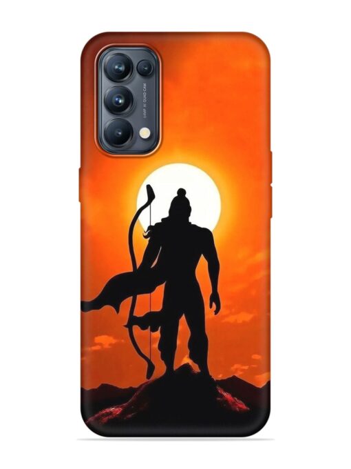 Shree Ram Embossed Soft Silicone Case for Oppo Reno 5 Pro (5G) Zapvi