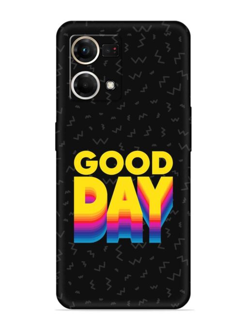 Good Day Embossed Soft Silicone Case for Oppo Reno 7 (4G) Zapvi