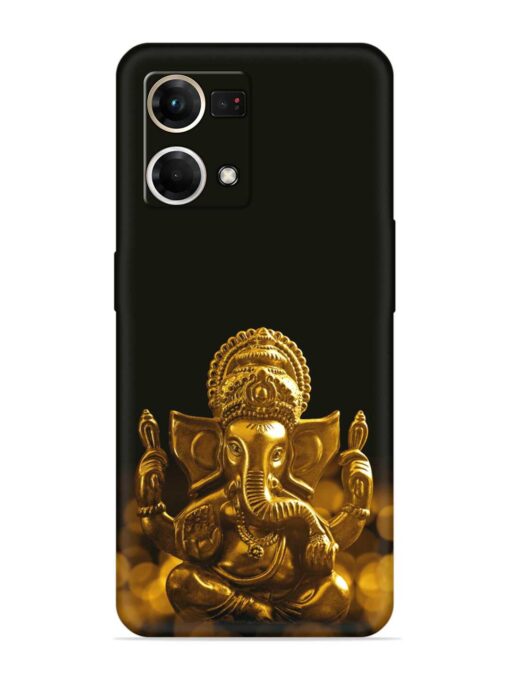 Lord Ganesha Indian Festival Embossed Soft Silicone Case for Oppo Reno 7 (4G) Zapvi