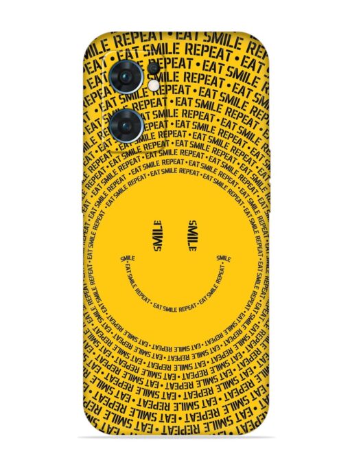 Smiley Embossed Soft Silicone Case for Oppo Reno 7 (5G) Zapvi