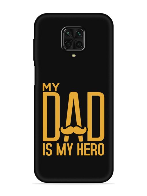 My Dad Is My Hero Embossed Soft Silicone Case for Poco M2 Pro Zapvi