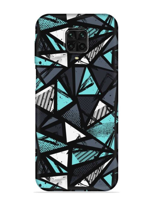 Abstract Seamless Embossed Soft Silicone Case for Poco M2 Pro Zapvi