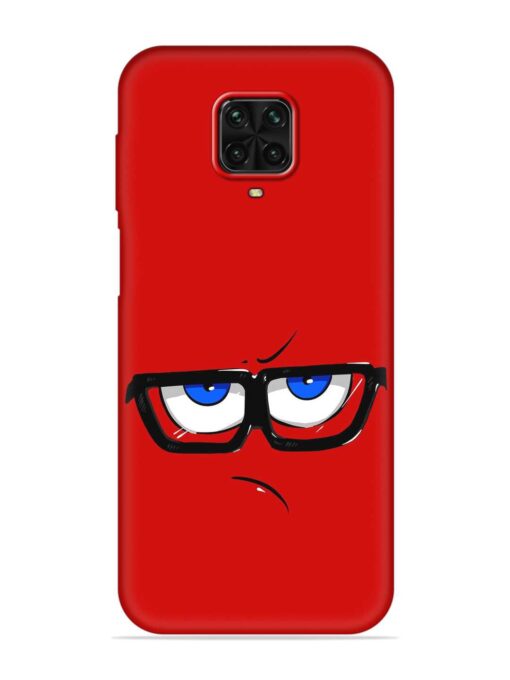 Rad Angry Face Embossed Soft Silicone Case for Poco M2 Pro Zapvi