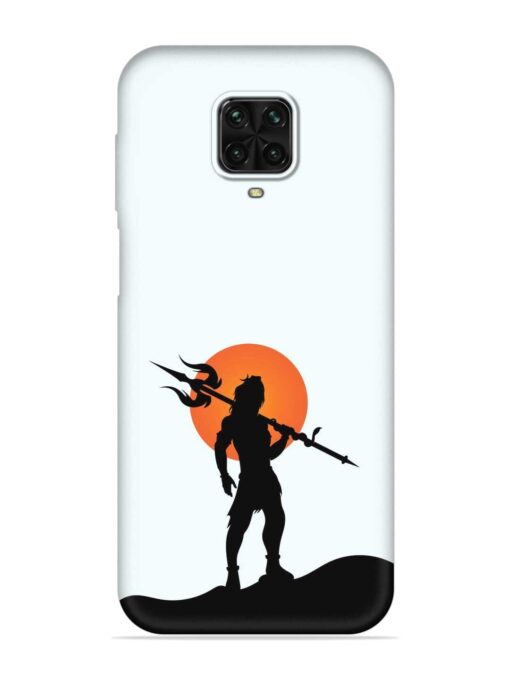 Lord Mahadev Trendy Embossed Soft Silicone Case for Poco M2 Pro Zapvi