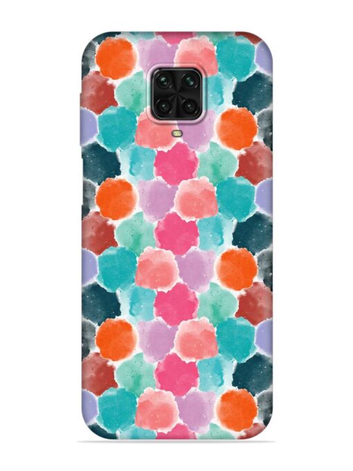 Colorful Seamless Pattern Embossed Soft Silicone Case for Poco M2 Pro Zapvi