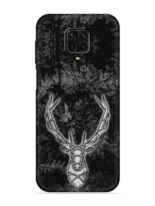 Ancient Deer Embossed Soft Silicone Case for Poco M2 Pro Zapvi