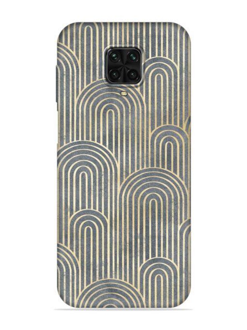 Art Deco Style Embossed Soft Silicone Case for Poco M2 Pro Zapvi