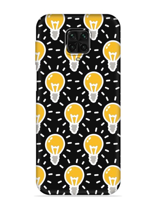 Light Bulb Seamless Embossed Soft Silicone Case for Poco M2 Pro Zapvi