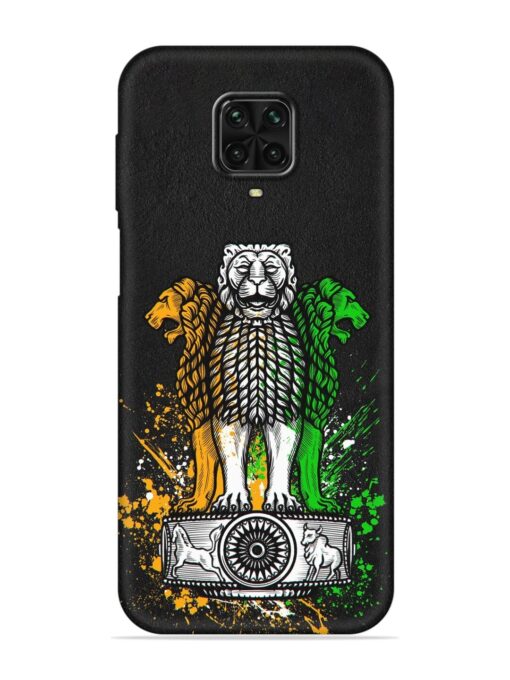 Pillars Of Ashoka Embossed Soft Silicone Case for Poco M2 Pro Zapvi