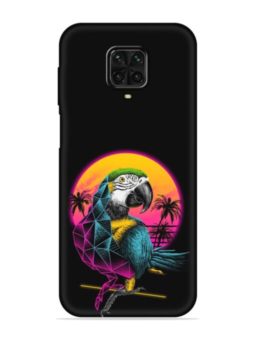 Rad Parrot Embossed Soft Silicone Case for Poco M2 Pro Zapvi