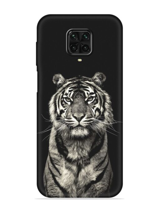 Tiger Art Embossed Soft Silicone Case for Poco M2 Pro Zapvi