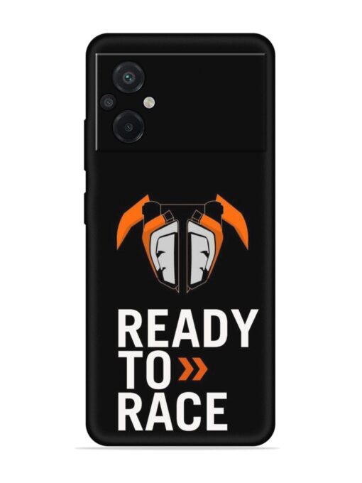 Ready To Race Embossed Soft Silicone Case for Poco M5 Zapvi