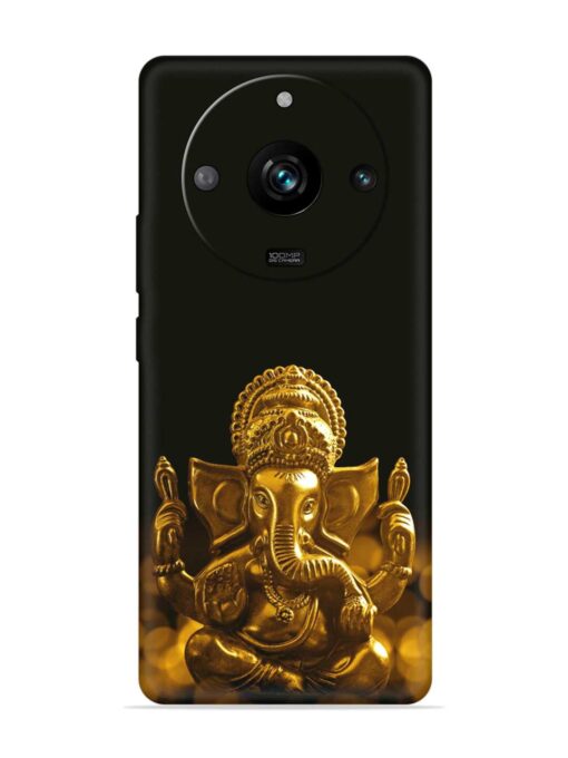 Lord Ganesha Indian Festival Embossed Soft Silicone Case for Realme 11 Pro (5G) Zapvi