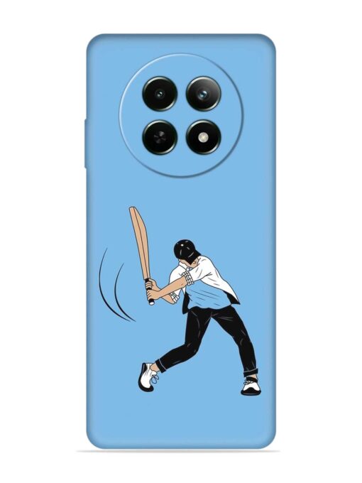 Cricket Gully Boy Embossed Soft Silicone Case for Realme 12 (5G) Zapvi