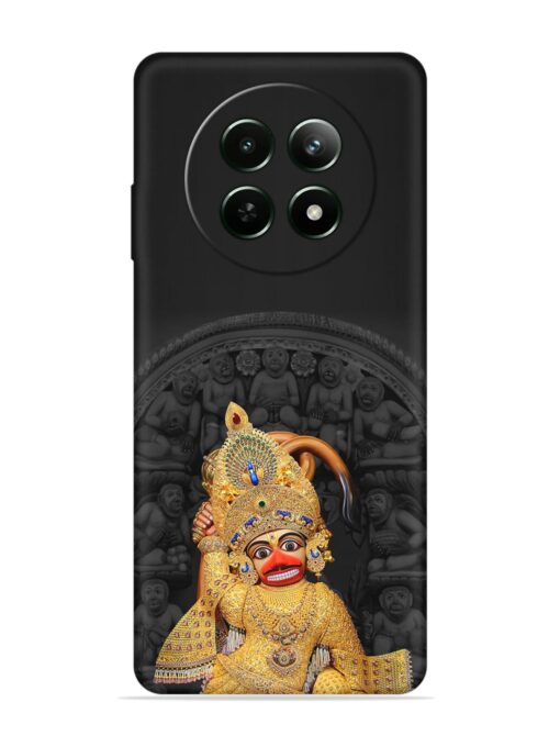 Indian Gold Hanuman Embossed Soft Silicone Case for Realme 12 (5G) Zapvi