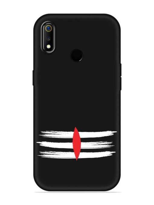 Mahadev Tilak Vector Embossed Soft Silicone Case for Realme 3 Zapvi