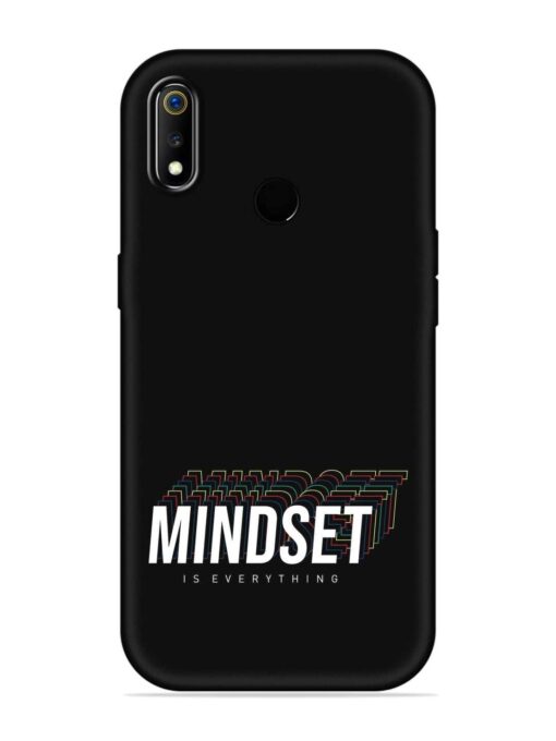 Mindset Everything Slogan Embossed Soft Silicone Case for Realme 3 Zapvi