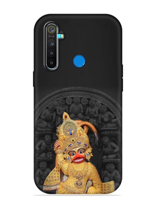 Indian Gold Hanuman Embossed Soft Silicone Case for Realme 5 Pro Zapvi