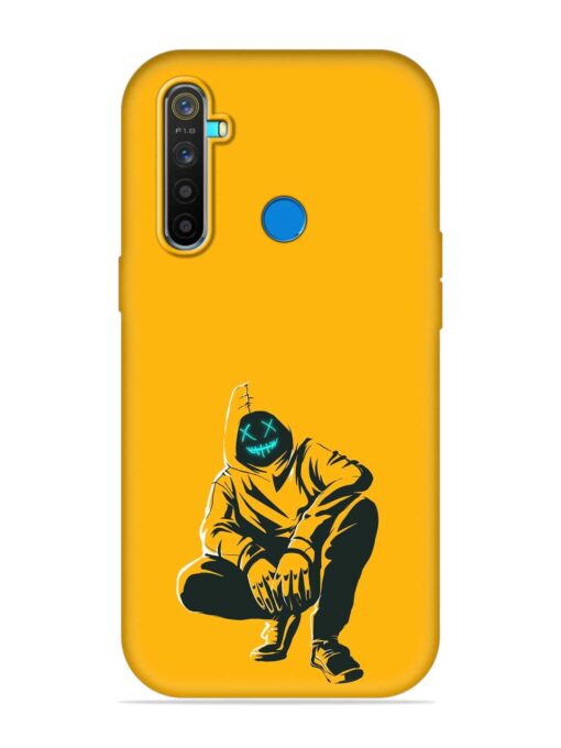 Xo Xo Swag Embossed Soft Silicone Case for Realme 5 Pro Zapvi